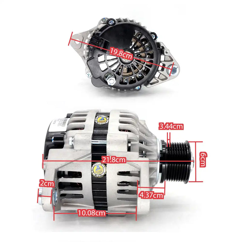 Afbeelding laden in Galerijviewer, Alternator 3972734 5282836 5282840 8600032 19020901 19020903 8600018 8600068 8600142 8600151 8600503 for CUMMINS QSB4.5 - Electrical Parts > Alternator from MyMROmarts
