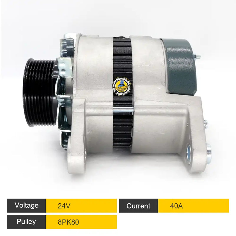 Load image into Gallery viewer, Alternator 600-825-3120 0-35000-0390 for CUMMINS 6D114 6D107 S4D95L for KOMATSU - Electrical Parts > Alternator from MyMROmarts