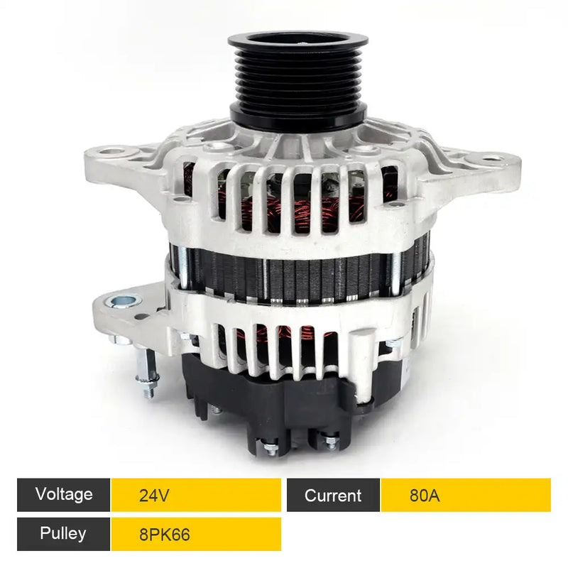 Afbeelding laden in Galerijviewer, Alternator for CAT C4.4 for CAT 505 312D2 for HYUNDAI R385 - Electrical Parts > Alternator from MyMROmarts