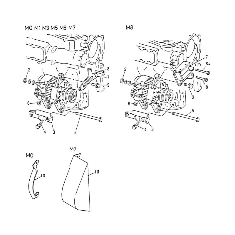Load image into Gallery viewer, Alternator VAME070120 VAME087508 For Kobelco Excavator K907LC-2 MD200C MD240C SK200 SK200-3 SK200-5 SK220-3 SK220-6 Misubishi Engine 6D31 from MyMROmarts