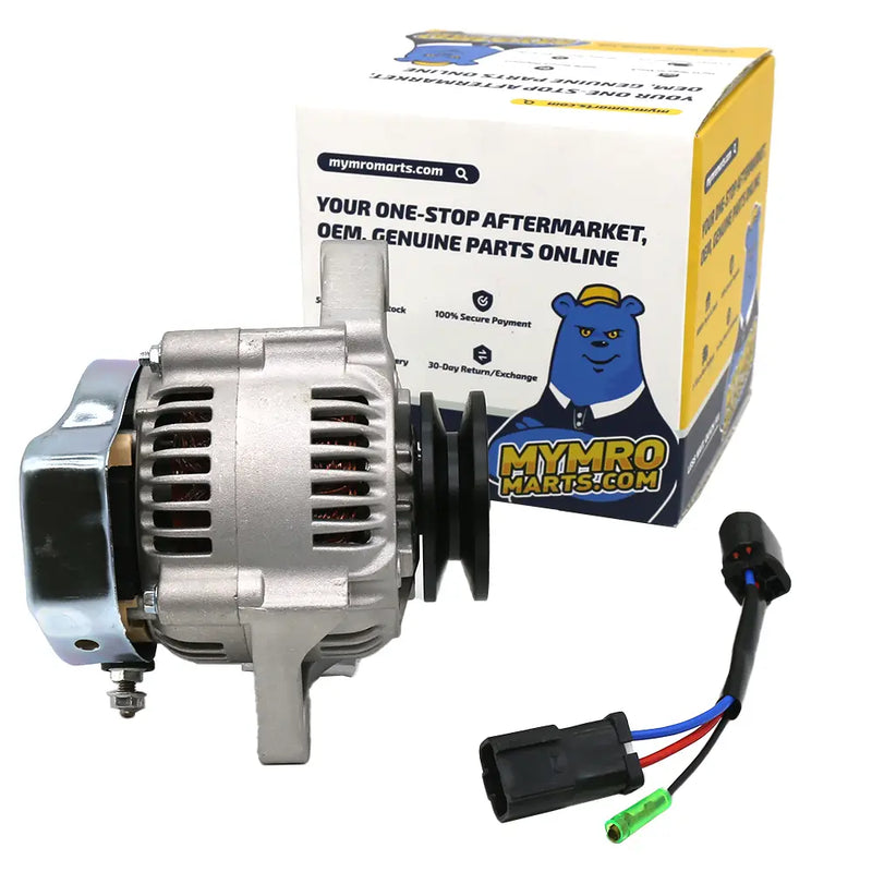 Load image into Gallery viewer, Alternator YM129423-77200 101211-1170 for Yanmar Engine 4TNE84 4TNV88 John Deere Tractors 4610 4700 4710 from MyMROmarts