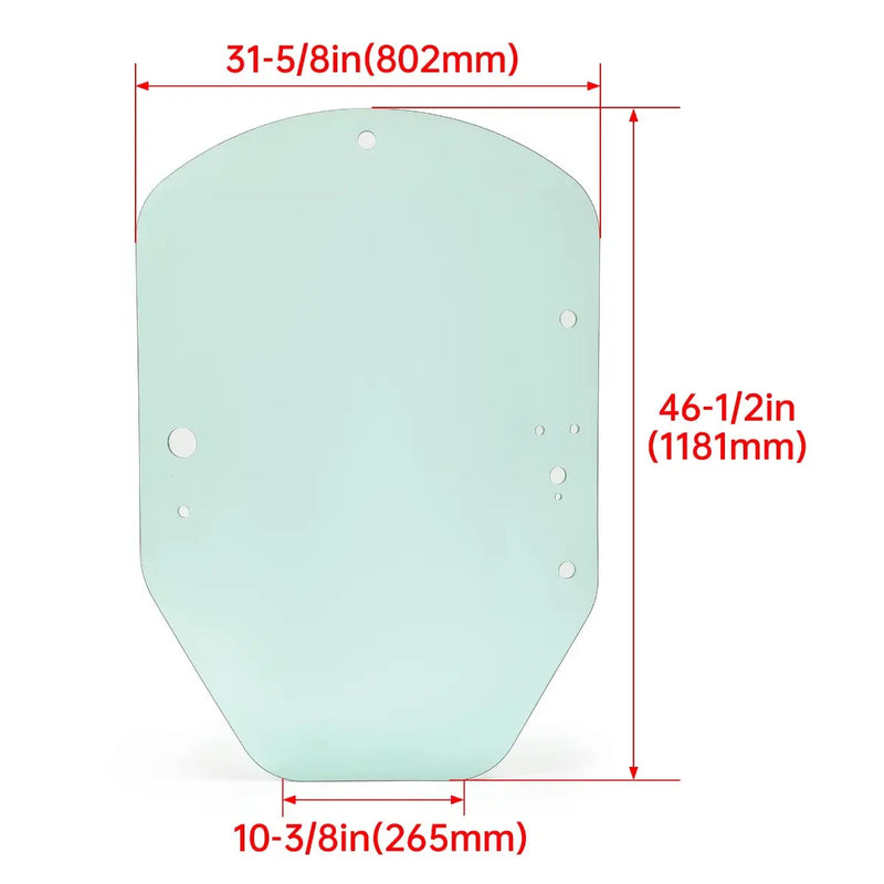 Cargue la imagen en el visor de la galería, Cab Door Glass T344818 For John Deere 318E 320E 320G 323E 324E 324G 325G 326E 329E 330G 331G 332E 332G 333E 333G Front Center Skid Steer Loader Windshield Windowpane - Body Parts > Cab External parts > Glass and Accessories from MyMROmarts