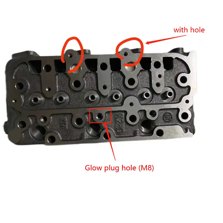 Load image into Gallery viewer, Complete Cylinder Head 1G053-03044 16030-03044 for Kubota B7610 B2100 B26 B2620 B2410 F2400 RTV1100 Mower ZD28 ZD331 Engine D1105 - Engine Parts > Engine Block > Cylinder Head from My Store
