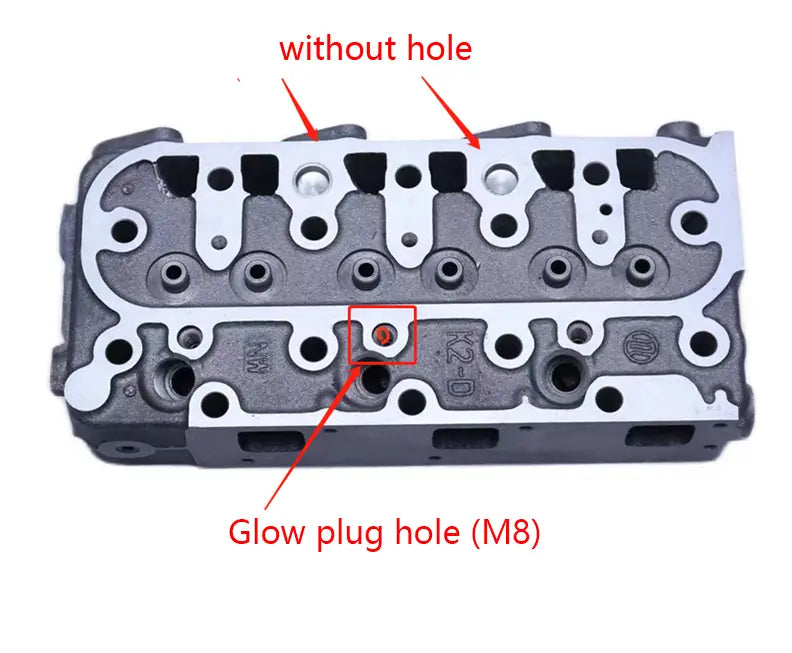 Load image into Gallery viewer, Complete Cylinder Head 1G053-03044 16030-03044 for Kubota B7610 B2100 B26 B2620 B2410 F2400 RTV1100 Mower ZD28 ZD331 Engine D1105 - Engine Parts > Engine Block > Cylinder Head from My Store
