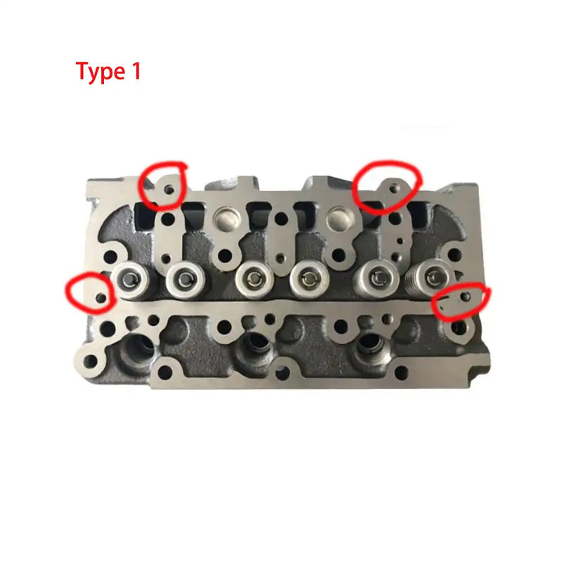 Load image into Gallery viewer, Complete Cylinder Head + Full Gasket Kit for Kubota D722 D722EBH Engine B7300HSD B7400HSD BX1800D BX1830D BX1850D BX1860D G1900 from MyMROmarts