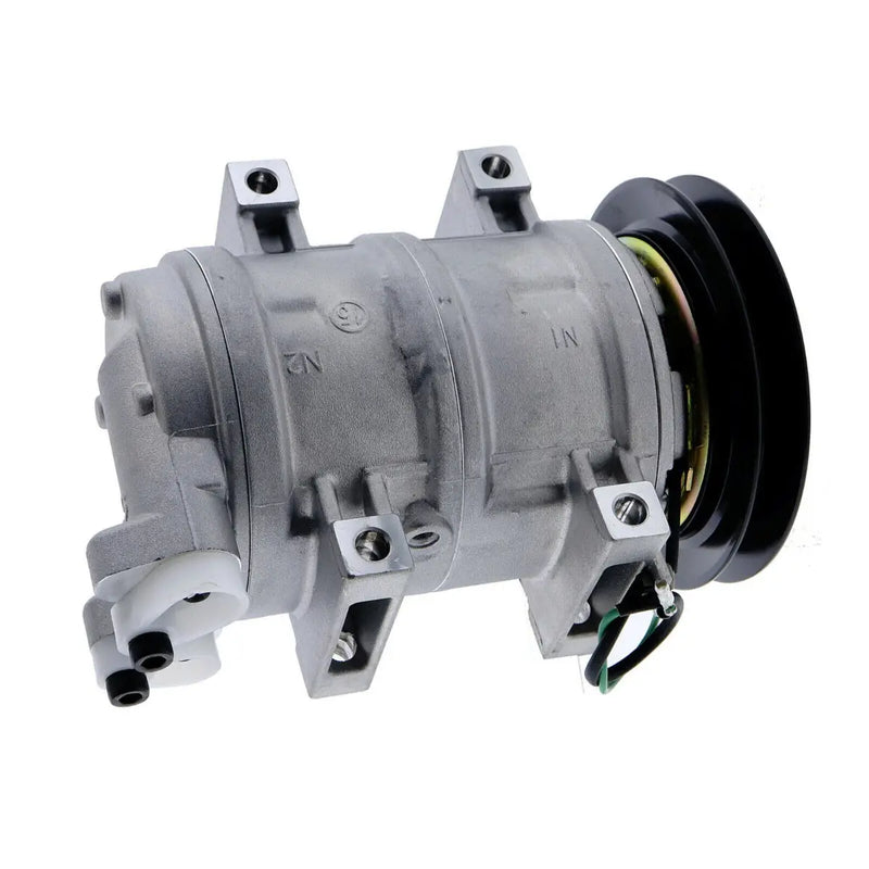 Load image into Gallery viewer, 24V A/C Compressor 4719131 for John Deere 120D 240DLC 220DW 200DLC 225DLC 135D 190GW 350DLC 270DLC 190DW 160DLC 230GW from MyMROmarts