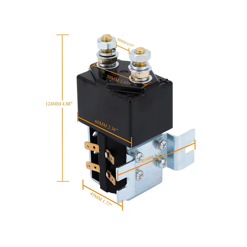 Afbeelding laden in Galerijviewer, Heavy Duty DC Contactor Solenoid SW180-12 for Curtis SW180 Style 12V 180A from MyMROmarts