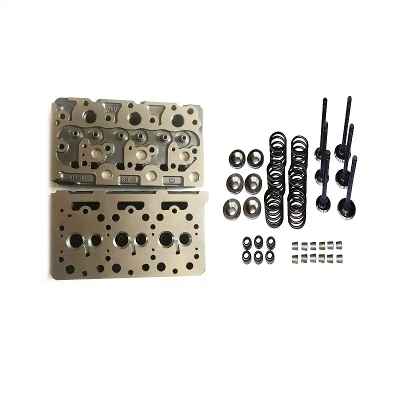 Cargue la imagen en el visor de la galería, Cylinder Head Assy for Kubota Engine D1102 - Engine Parts > Engine Block > Cylinder Head from MyMROmarts