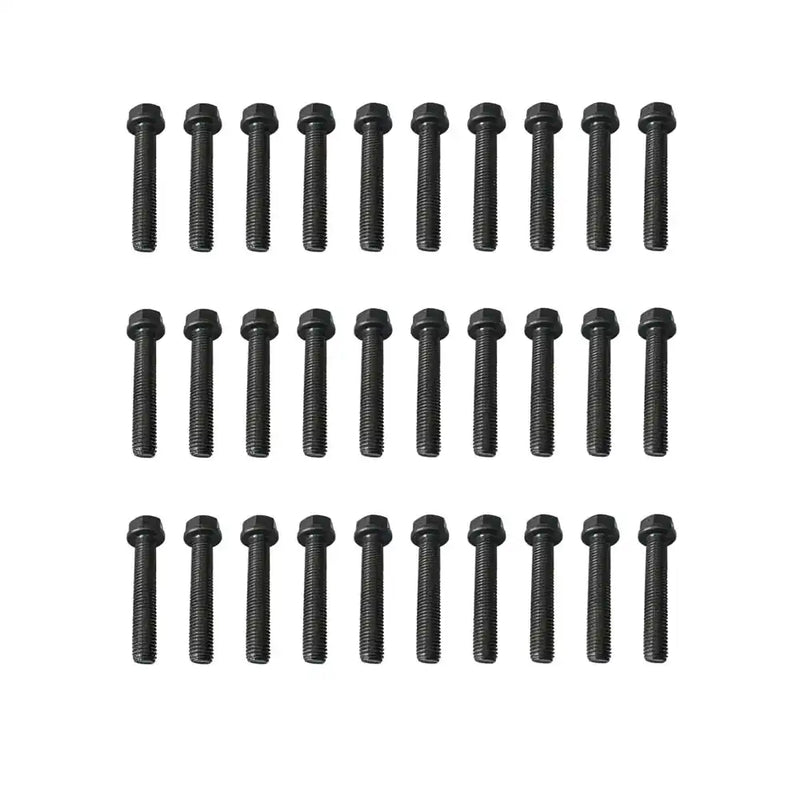 Lataa kuva gallerian katseluohjelmaan 30 Pcs Cylinder Head Bolts 3920779 for Cummins Engine 3.9L 4T390 5.9L 6T590 in USA - Engine Parts > Other Engine Parts from MyMROmarts