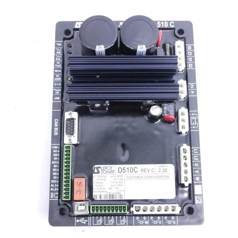 Load image into Gallery viewer, D510C Leroy Somer Original AVR Automatic Voltage Regulator with Software from MyMROmarts