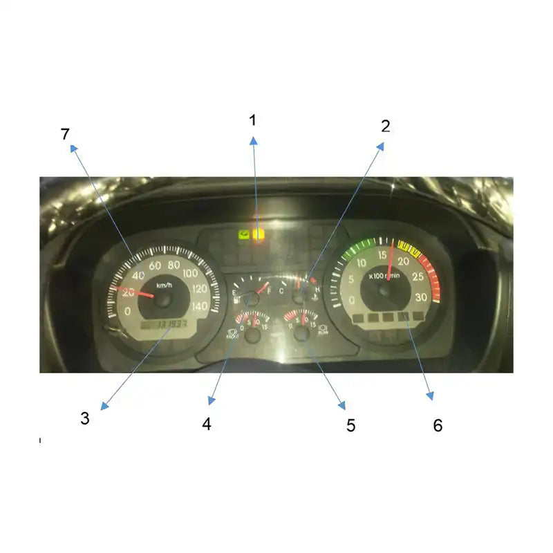 Cargue la imagen en el visor de la galería, Dashboard Techometer Gauge 3820004600 for Hino E13C Engine 700 Mixer - Electrical Parts > Other Electrical Parts from MyMROmarts