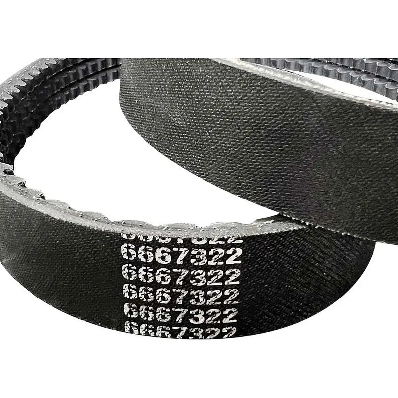 Load image into Gallery viewer, Drive Belt 6667322 For Bobcat Skid Steer Main Pulley Pump 653 751 S130 S150 S160 S175 S185 S205 T140 T180 T190 from MyMROmarts