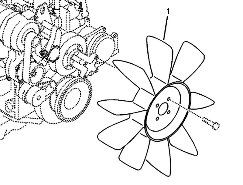 Load image into Gallery viewer, 9 Blade Engine Fan VOE14505631 for Volvo Excavator EC210B from MyMROmarts