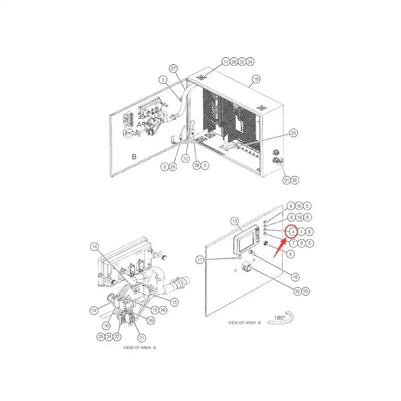 Load image into Gallery viewer, Engine Lamp 116-5270 for Caterpillar CAT G3304B G3306B G3520B G3606 G3606B G3608 G3612 G3616 from MyMROmarts