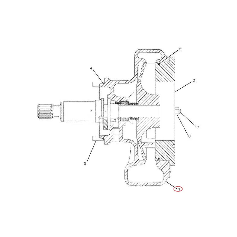 Load image into Gallery viewer, Engine Water Pump 212-8177 for Caterpillar CAT Engine 3512 3516 3508B Loader 994 Truck 777D 785 789C 793B - Engine Parts > Cooling System > Engine Water Pump from MyMROmarts