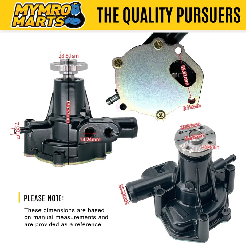 Load image into Gallery viewer, Engine Water Pump 729428-42004 For Yanmar 4TN84L 4TNE84 4TNE84T 4TNE88 Engine - Engine Parts > Cooling System > Engine Water Pump from MyMROmarts