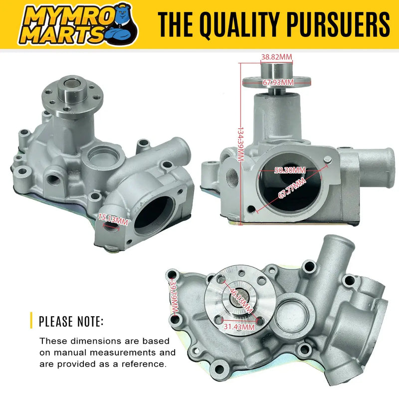 Load image into Gallery viewer, Engine Water Pump 8981262311 8981262312 8981262313 for Isuzu Engine 3LD1 3LD2 4LB1 4LC1 4LE1 4LE2 - Engine Parts > Cooling System > Engine Water Pump from My Store