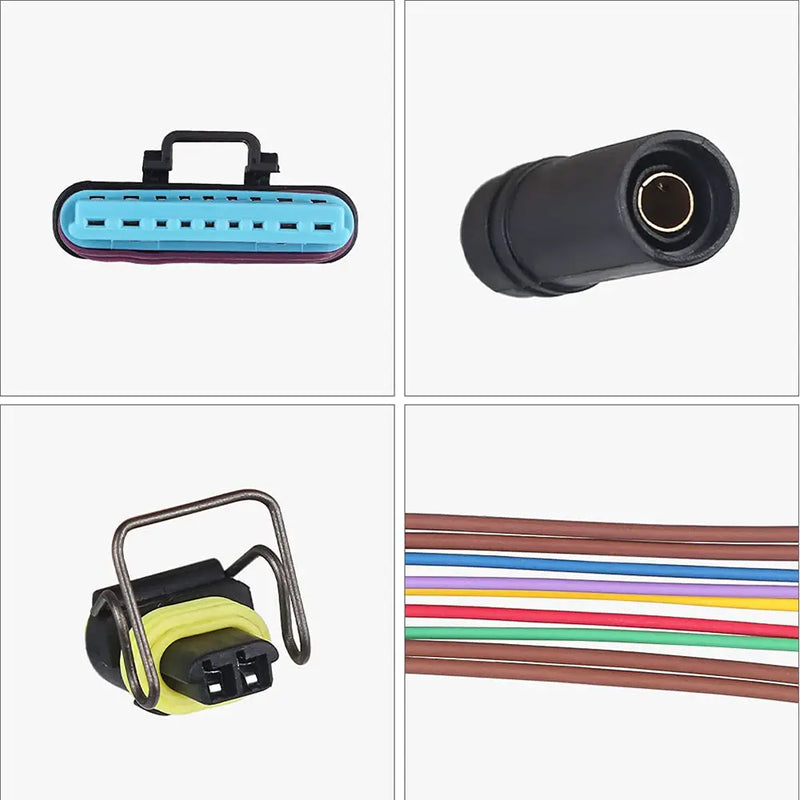 Load image into Gallery viewer, Valve Cover Gaskets + Inner Injector Glow Plug Harness with Relay + 8 Glow Plugs F81Z-6584-AA F81Z-9D930-AB for Ford 1999-2003 Powerstroke 7.3L F250 F350 E250 E350 from MyMROmarts