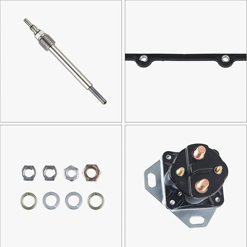 Load image into Gallery viewer, Valve Cover Gaskets + Inner Injector Glow Plug Harness with Relay + 8 Glow Plugs F81Z-6584-AA F81Z-9D930-AB for Ford 1999-2003 Powerstroke 7.3L F250 F350 E250 E350 from MyMROmarts