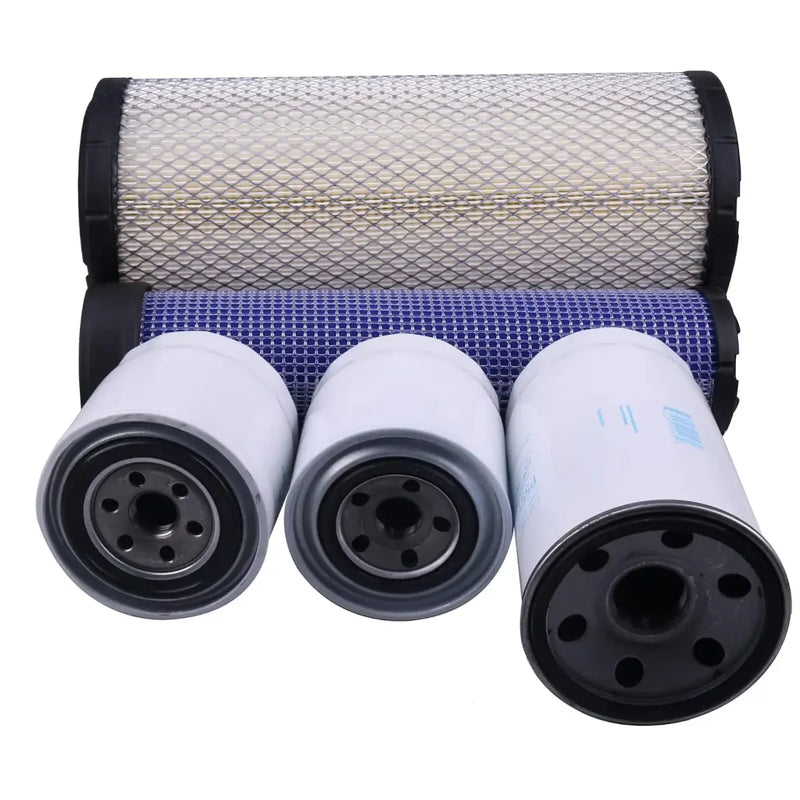 Load image into Gallery viewer, Filter Kit 59800-26110 3A111-19130 HH1C0-32430 HHTA0-37710 1J800-43170 Compatible with Kubota M7060 M6060 Series w/V3307-CR-TE4 Eng - Engine Maintenance Parts > Filter Kits from MyMROmarts