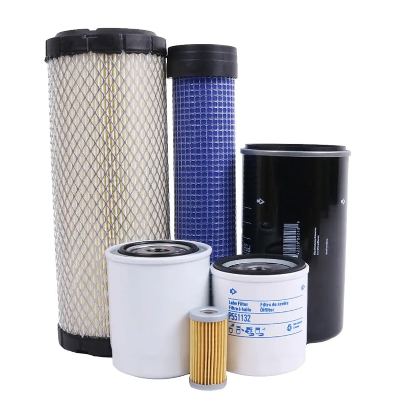 Cargue la imagen en el visor de la galería, Filter Kit 84475542 47797858 87682998 84539215 84475483 47671640 Fits New Holland TC25D TC27D TC29D TC29DA TC30 TC33D TC33DA tractor - Engine Maintenance Parts > Filter Kits from MyMROmarts