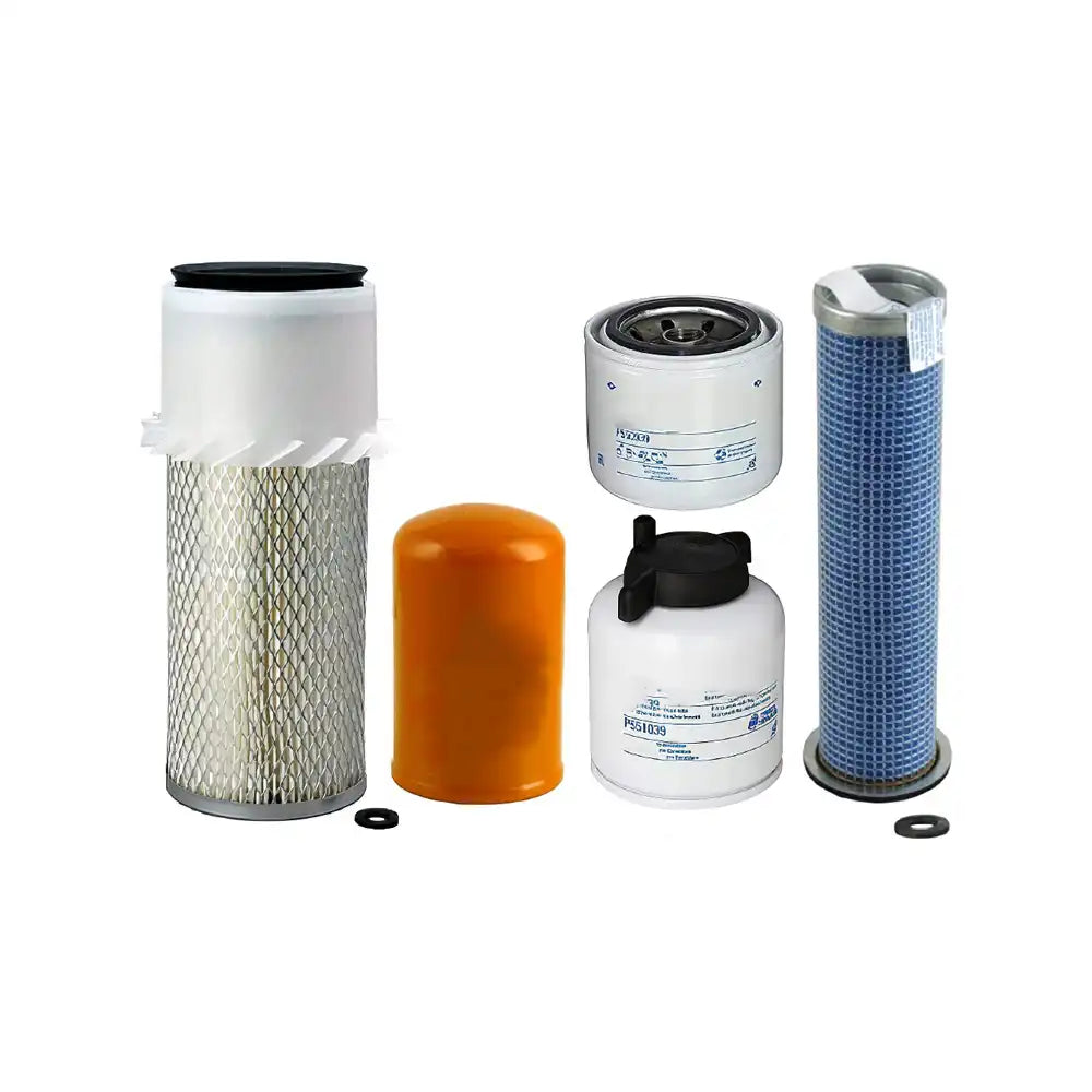 Filter Kit for Kubota Engine V2203 Bobcat Skid Steer Loader S130 S150 S160 S175 S185 S205