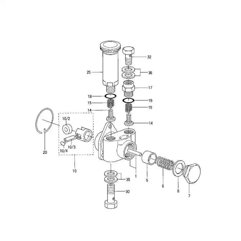 Chargez l'image dans la visionneuse de la galerie, Fuel Feed Pump 9 440 610 300 105220-6300 1157501620 for Bosch Zexel Isuzu from MyMROmarts