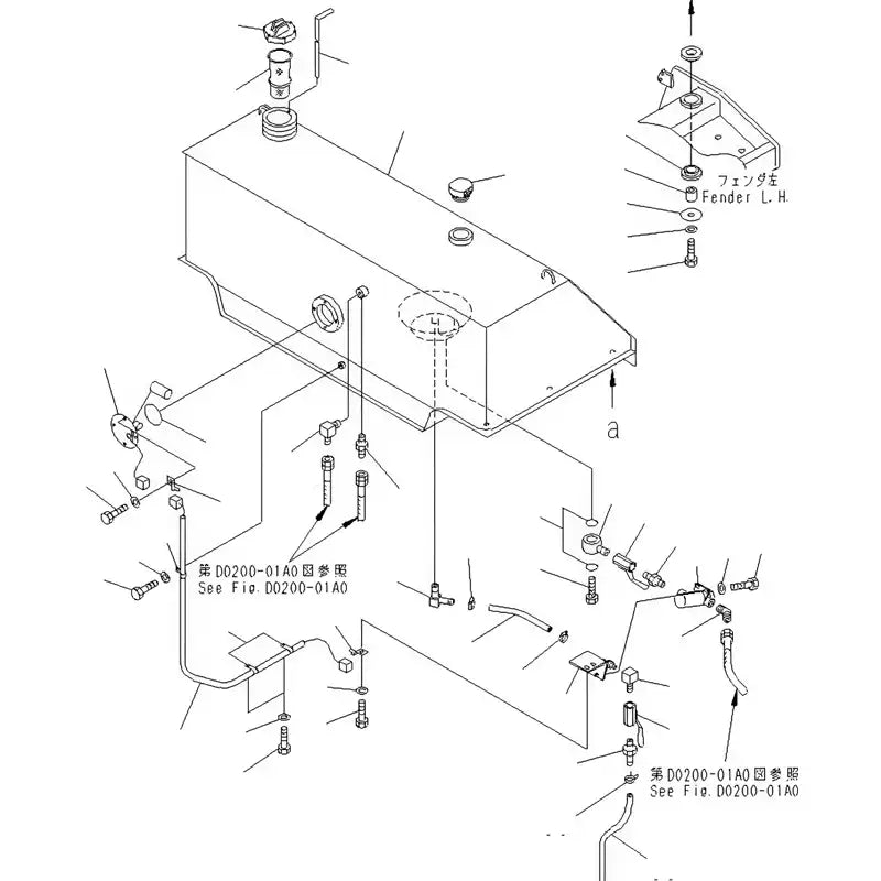 Afbeelding laden in Galerijviewer, Fuel Level Sensor 7861-92-4940 for Komatsu Bulldozer D155A-3 D155A-5 D41A-6 D41E-6 Excavator PC228US-2 PC228USLC-2 from MyMROmarts