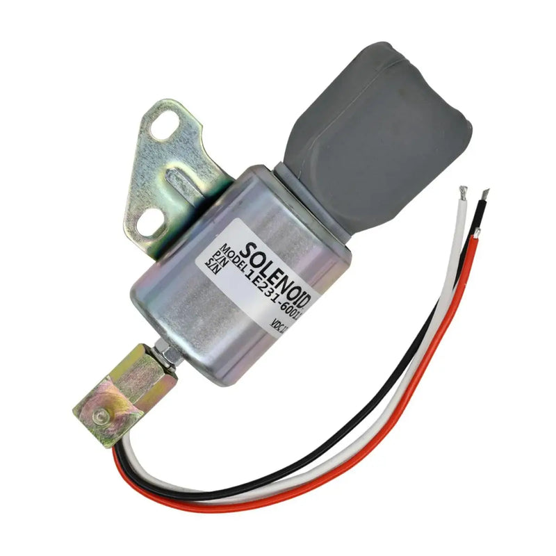 Load image into Gallery viewer, Fuel Shut Down Solenoid 1E231-60011 for Kubota V2203 D722 D902 Z482 Engine - Electrical Parts > Solenoid Valve > Shut Off Solenoid from My Store