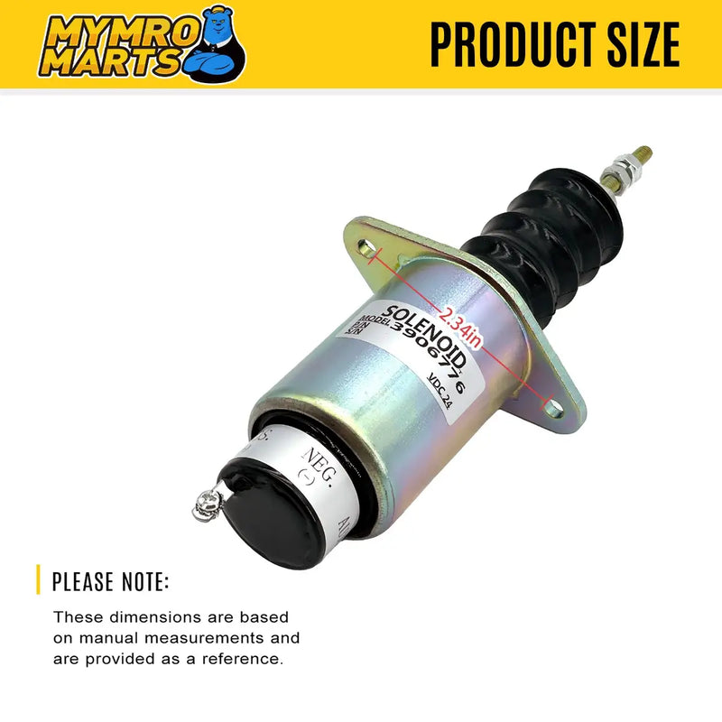 Load image into Gallery viewer, 24V Fuel Shut off Solenoid Switch SA-3151-24 3906776 for Cummins Engine 6CTA 8.3L 4BT 3.3L 3.9L from MyMROmarts