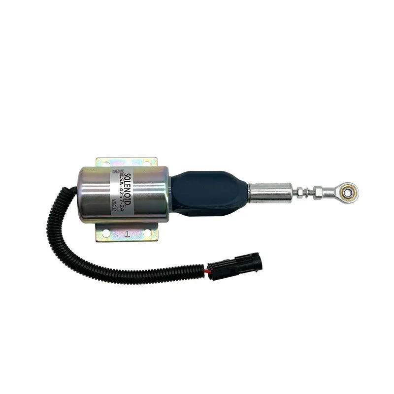 Chargez l'image dans la visionneuse de la galerie, 24V Fuel Shutdown Solenoid Valve RE502474 SA-4257-24 502474 SA425724 for John Deere Excavator 120 160LC 200LC 230LC 230LCR 270LC Cummins 6CT from MyMROmarts