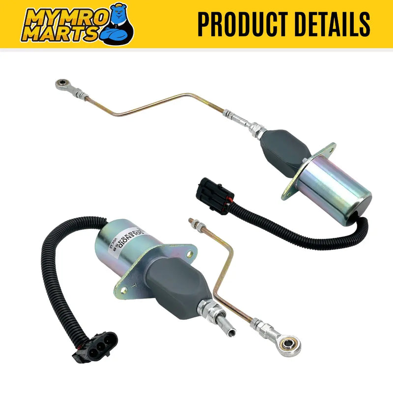 Load image into Gallery viewer, Fuel Shutoff Solenoid Valve 3935458 SA-4763-12 12V for Cummins 8.3L 5.9L Engine from MyMROmarts