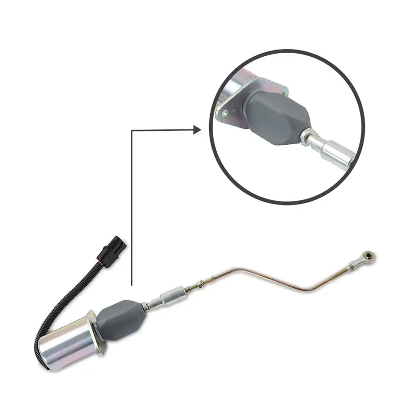 Load image into Gallery viewer, Fuel Shutoff Solenoid Valve 3935459 SA-4763-24 24V for Cummins 8.3L 5.9L Engine from MyMROmarts