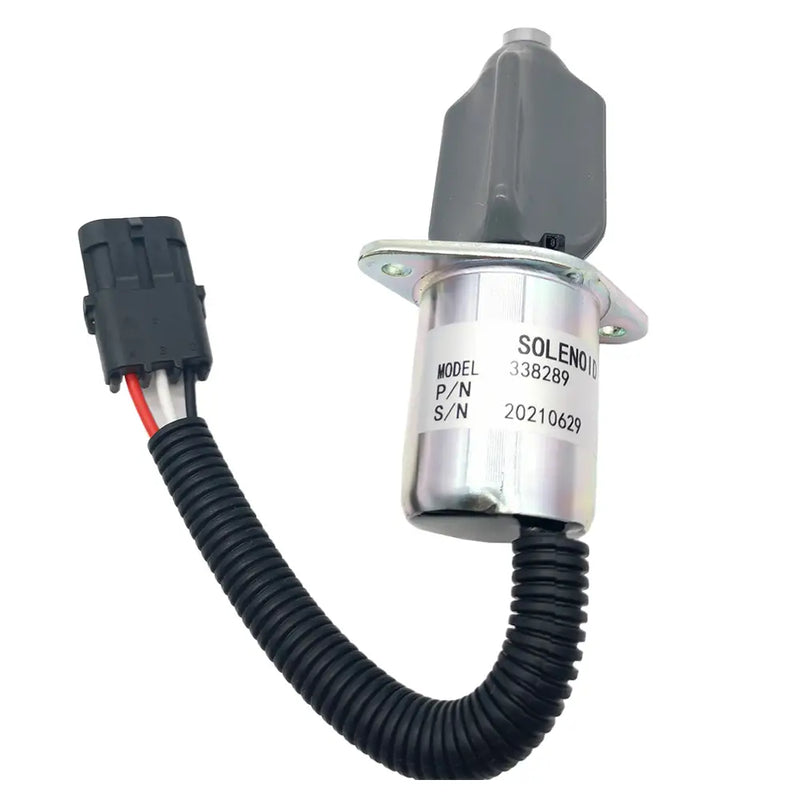 Load image into Gallery viewer, Fuel Solenoid 338289 for Jacobsen Turf Kubota D722 Engine - Electrical Parts > Solenoid Valve > Fuel Control Solenoid Valve from My Store