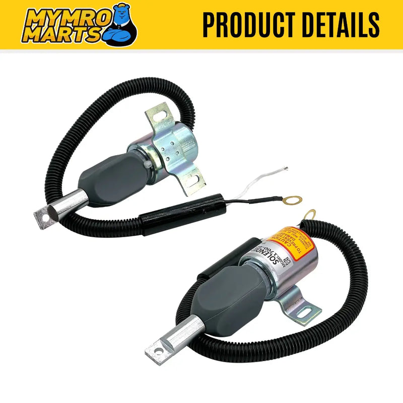 Load image into Gallery viewer, Fuel shut off solenoid 1753ES 1700-4061 For Takeuchi. TL140 12V from MyMROmarts