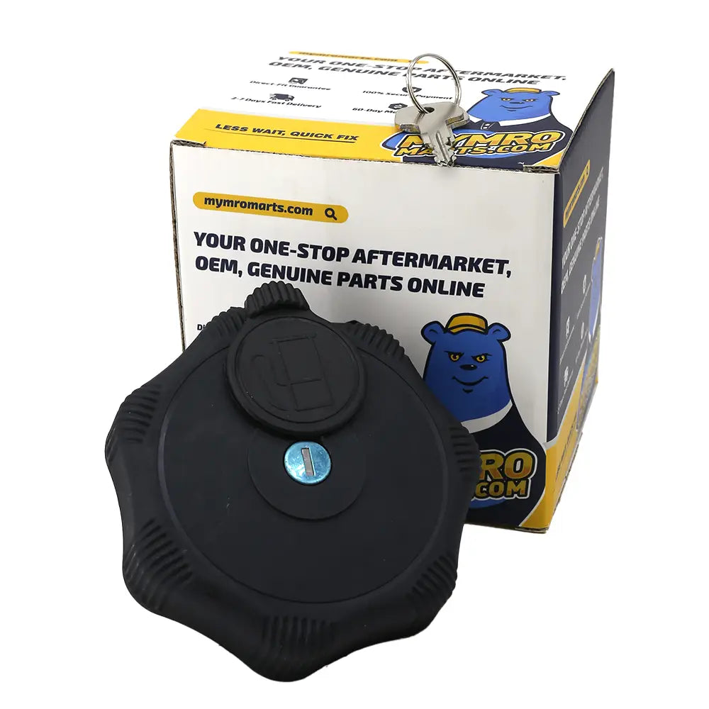 Fuel Tank Cap With 2 Keys R5511-51120 for Kubota KX018-4 KX033-4 KX057-4 Excavators SVL65-2 SVL75-2 SVL95-2 Track Loaders R530 R540 R630 Wheel Loaders