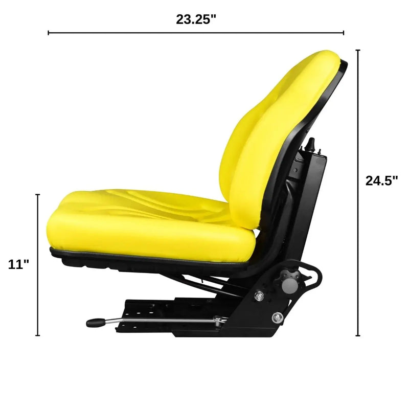 Load image into Gallery viewer, Heavy Duty Suspension Tractor Seat for John Deere 5045E 5055E 5065E 5075E with 2 Prong Seat Safety Switch - Body Parts > Other Cab Parts > Seat from MyMROmarts