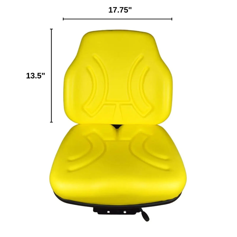 Load image into Gallery viewer, Heavy Duty Suspension Tractor Seat for John Deere 5045E 5055E 5065E 5075E with 2 Prong Seat Safety Switch - Body Parts > Other Cab Parts > Seat from MyMROmarts