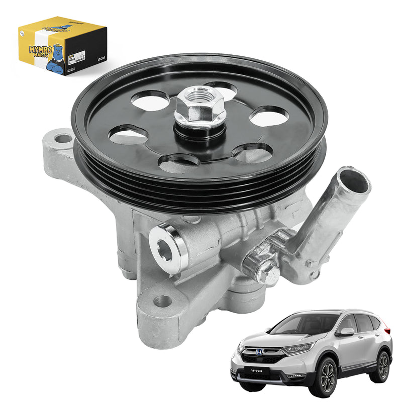 Load image into Gallery viewer, Power Steering Pump Power Assist Pump w/Pulley Replace for 21-5290 56110-PGK-A01 Fit for 2003-2004 Hon'da SUV Pilot 3.5L V6 - Hydraulic Parts > Gear Pump from MyMROmarts
