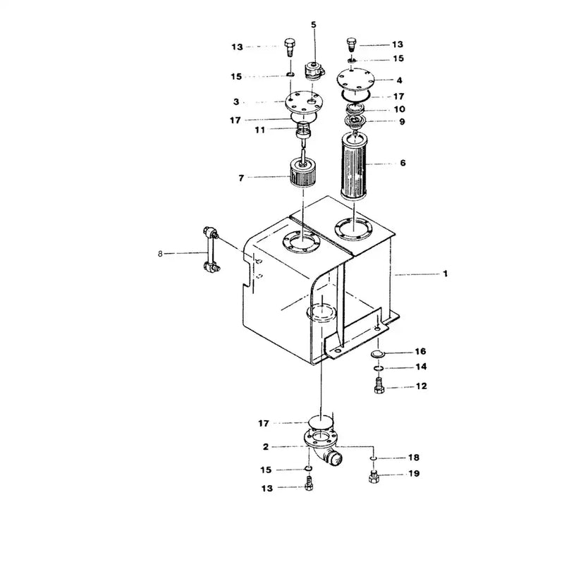 Load image into Gallery viewer, Hydraulic Filter 31E3-4527 For Hyundai Excavator R160LC-3 from MyMROmarts