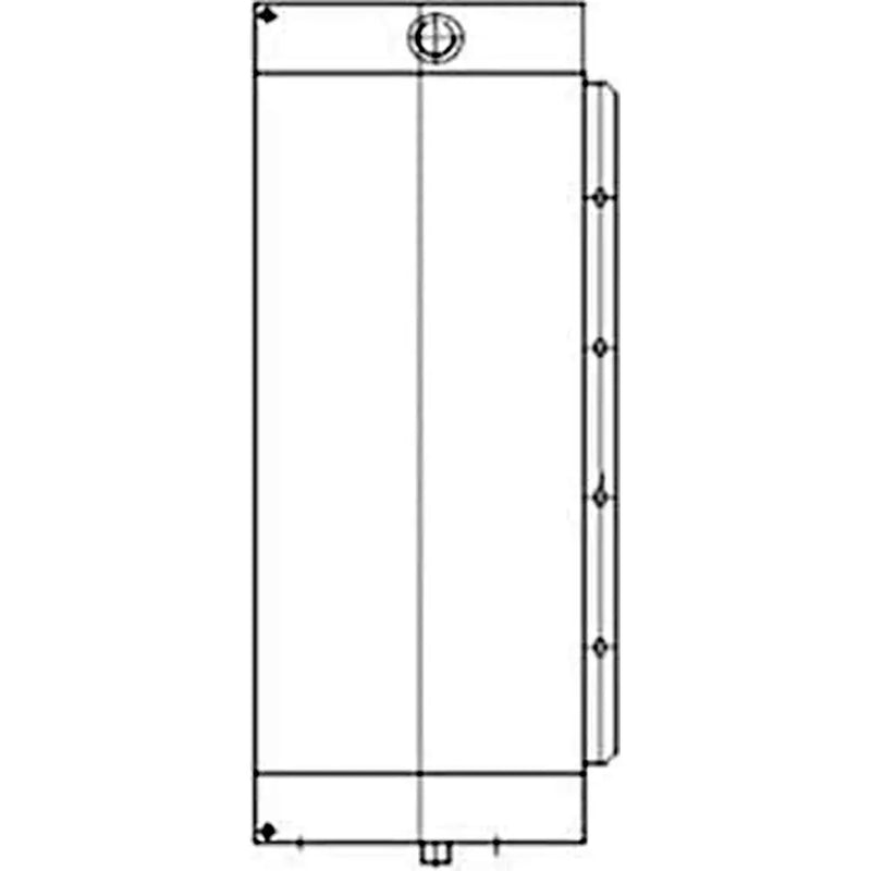 Load image into Gallery viewer, Hydraulic Oil Cooler 30/926180 for JCB Excavator JS130B JS140B from MyMROmarts