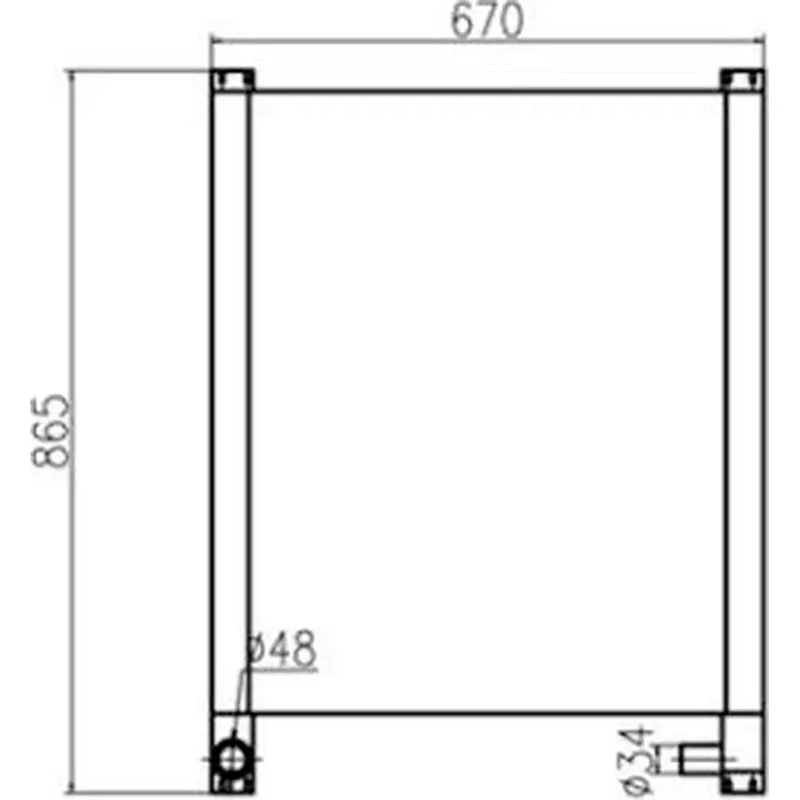 Load image into Gallery viewer, Hydraulic Oil Cooler 4448373 for John Deere 135C Excavator from MyMROmarts