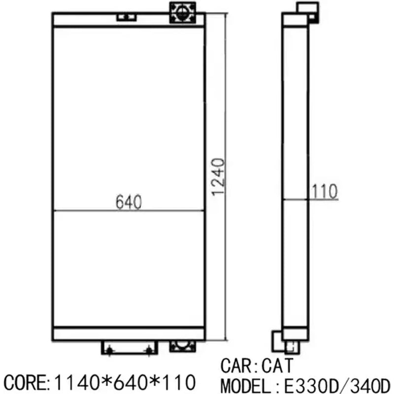 Load image into Gallery viewer, Hydraulic Oil Cooler 245-9360 For Caterpillar Excavator Cat 336D 336D L 336D2 340D Engine C9 from MyMROmarts