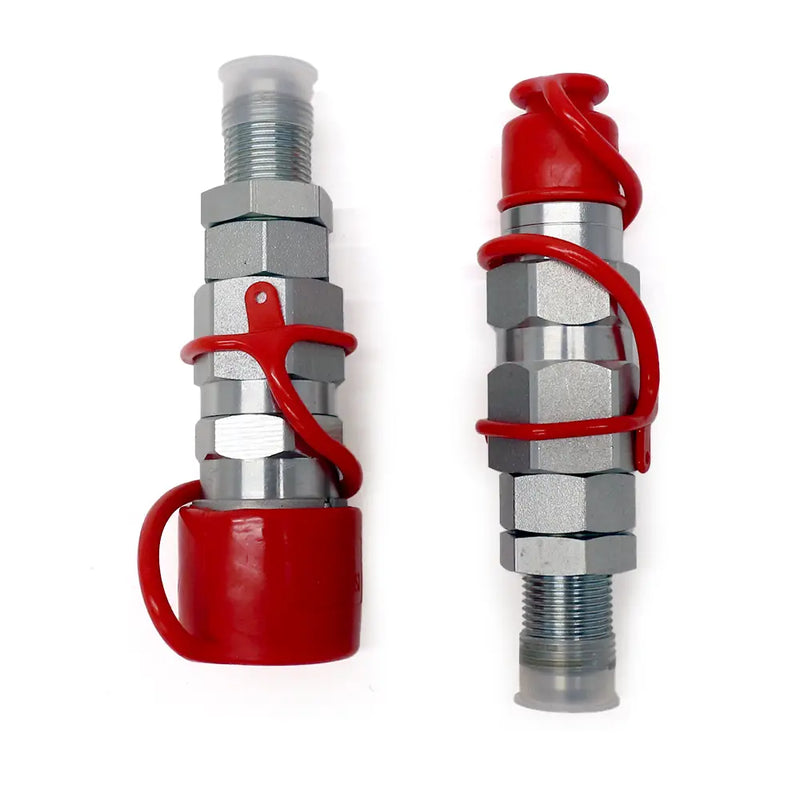 Load image into Gallery viewer, Hydraulic Quick Connect Coupler Set For Caterpillar CAT Excavator 216B 226B 232B 236B 242B 246 248B 252B 262B 5/8 SAE Flat Face from MyMROmarts