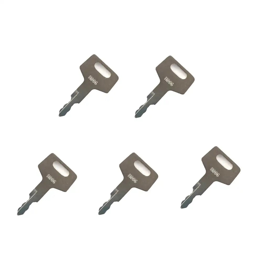 Ignition Key H806 For Hitachi Takeuchi Case New Holland Gehl Heavy Equipment