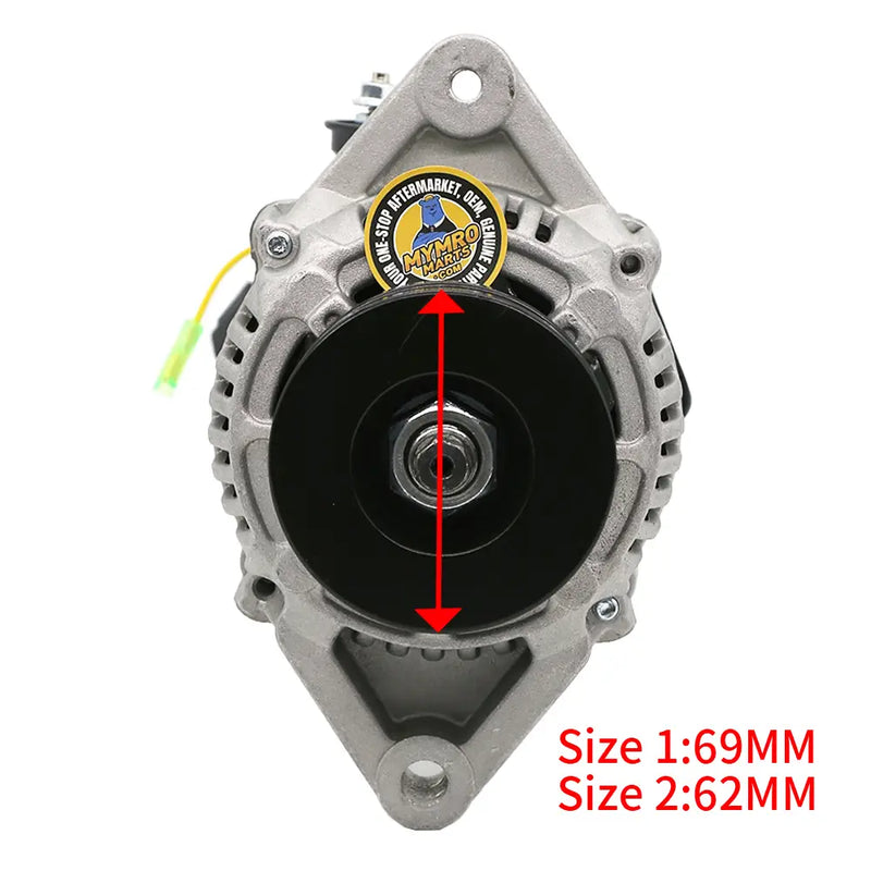 Load image into Gallery viewer, 12V 40A Alternator YM129423-77200 for Komatsu Engine 3D76E 3D82AE 3D84E 3D88E 4D88 4D88E S3D84 S3D84E from MyMROmarts