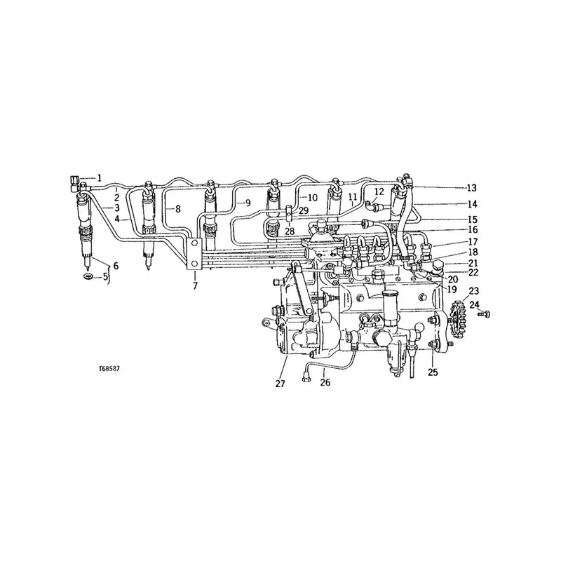 Load image into Gallery viewer, Injection Nozzle SE501108 for John Deere Tractor 4630 7020 from MyMROmarts