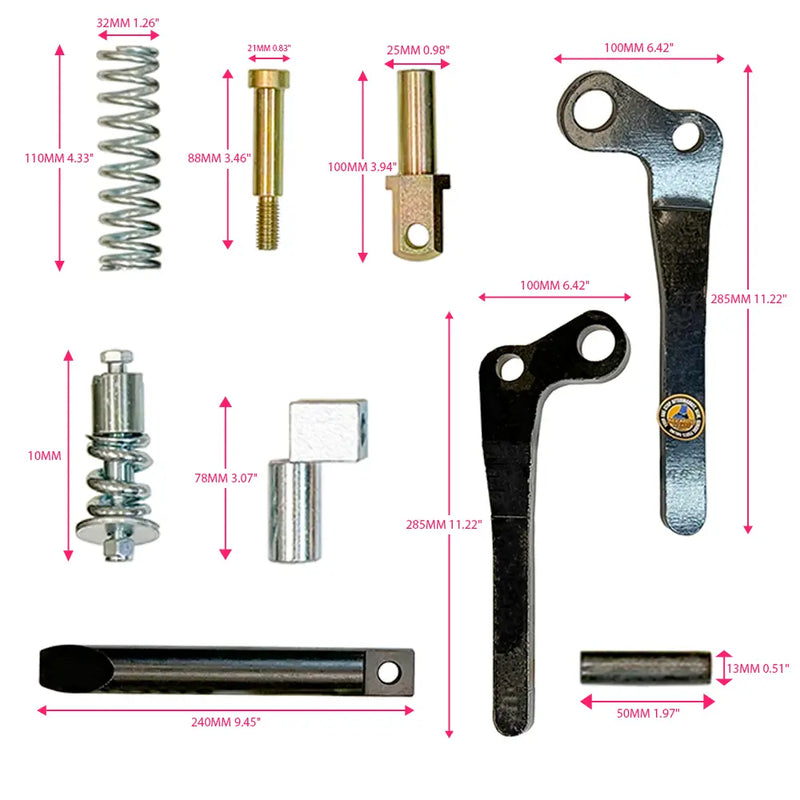 Load image into Gallery viewer, LH RH Lever Kit 6724775 and 6724776 for Bobcat 130 S220 S250 S300 S330 630 645 653 730 731 773 853 T200 from MyMROmarts