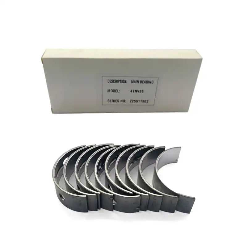 Indlæs billede i Gallery Viewer, Con Rod Bearing 3 Pairs 1 Set YM129150-23601 YM129150-23611 For Yanmar Engine 3TNE84 3TNE84T Komatsu Engine 3D84E - Engine Parts > Crankshafts & Connecting Rod Components > Main and Con Rod Bearings from MyMROmarts