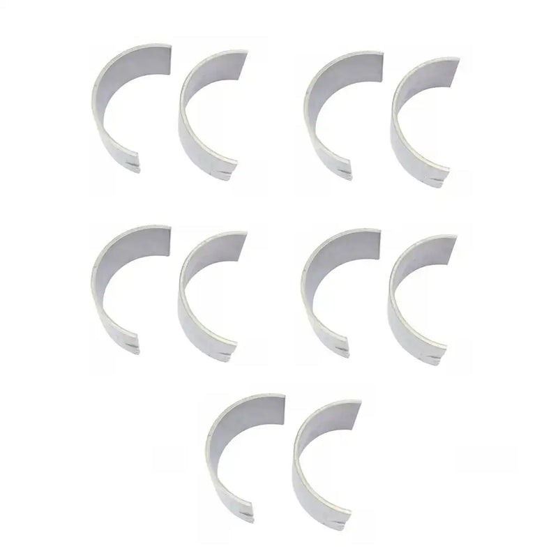 Load image into Gallery viewer, 5 Pairs Main Bearings 4w5738 for Caterpillar CAT Excavator 330 L 330B 350 Engine 3304 3304B 3306 3306B - Engine Parts > Crankshafts & Connecting Rod Components > Main and Con Rod Bearings from MyMROmarts